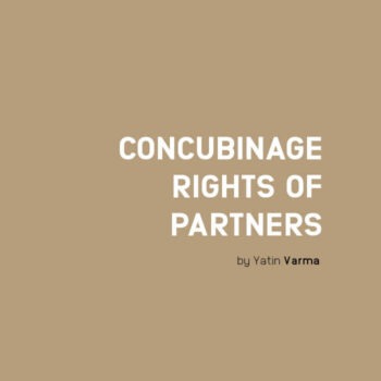 Concubinage: Rights of partners