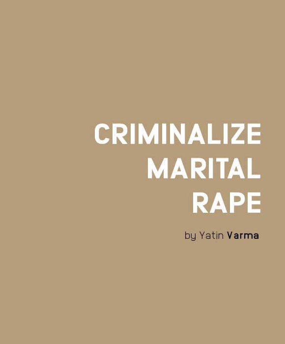 Criminalize Marital Rape