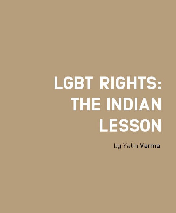 LGBT Rights: The Indian Lesson