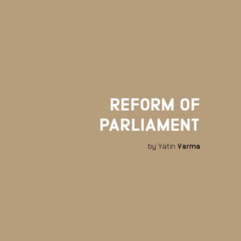 Reform of Parliament