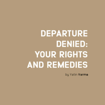 Departure Denied: Your Rights and Remedies