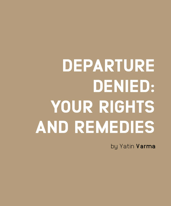 Departure Denied: Your Rights and Remedies
